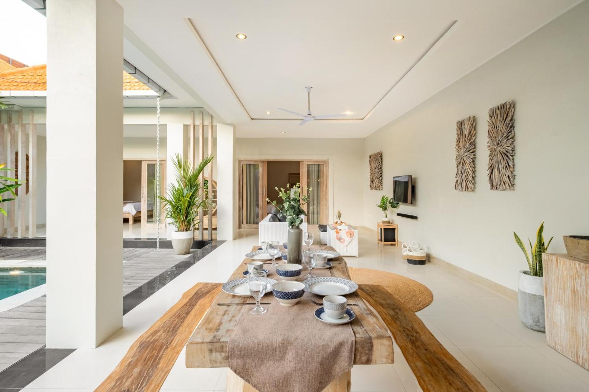 ☆ Villa Larissa ☆ Seminyak 2Br Pool Kuta Petitenget Buitenkant foto