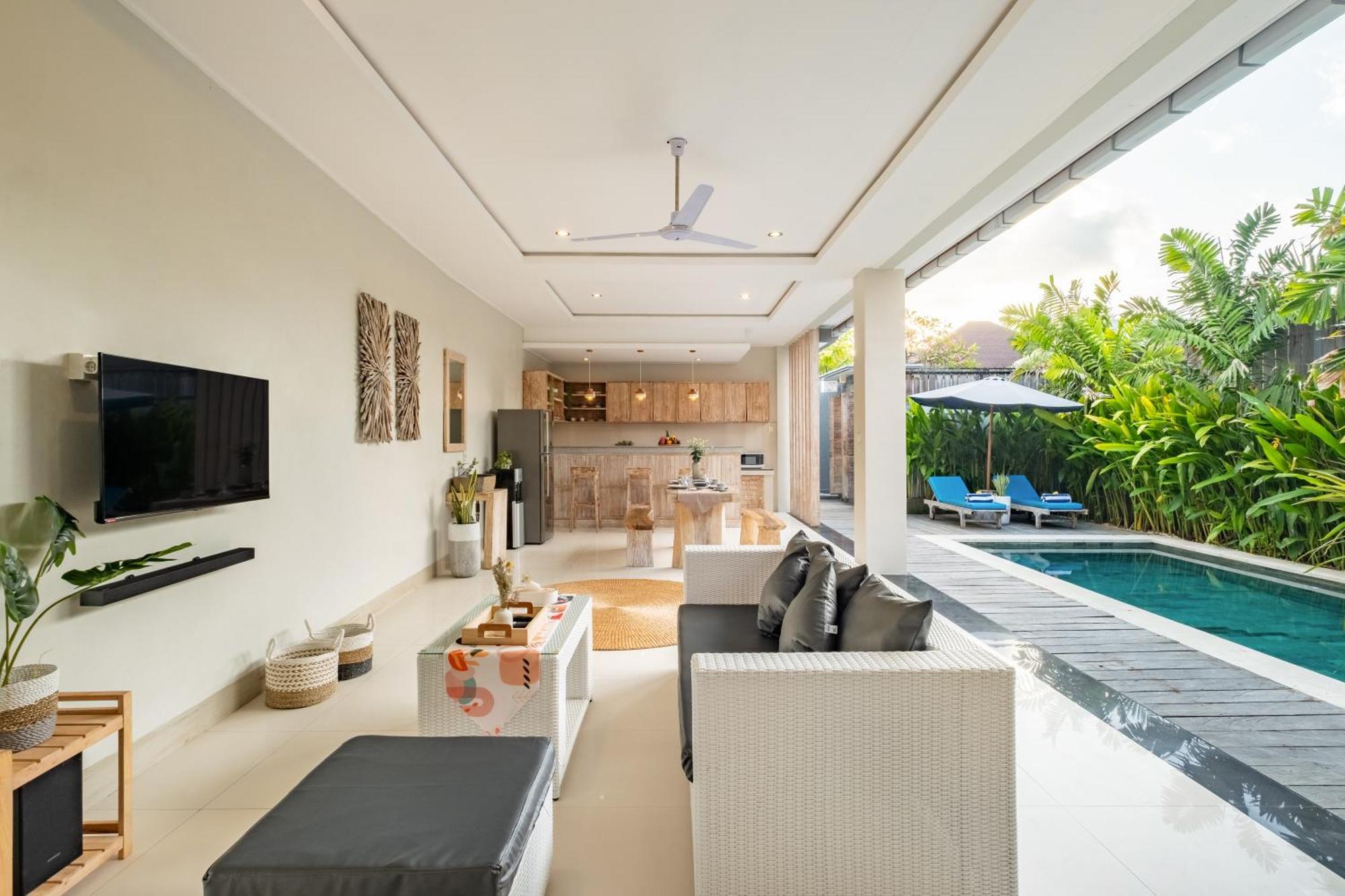 ☆ Villa Larissa ☆ Seminyak 2Br Pool Kuta Petitenget Buitenkant foto